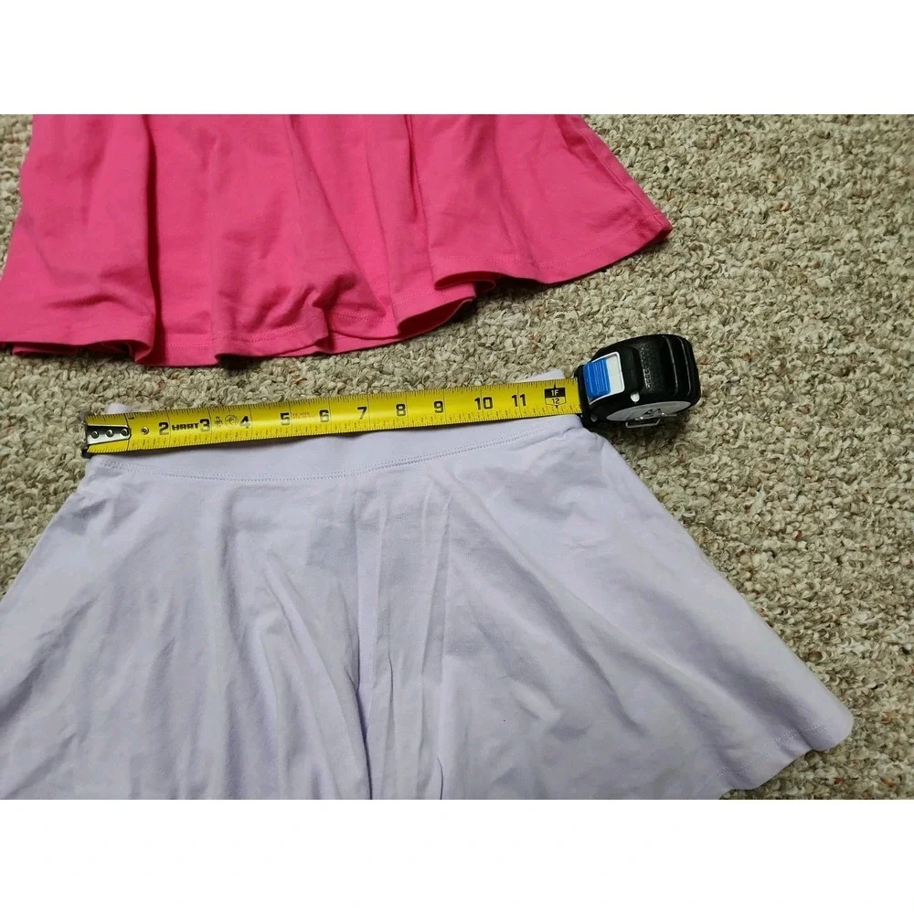 The Childrens Place Girls L 10/12 Skirt Skort Bundle 5 Pack NWT Cotton Knit